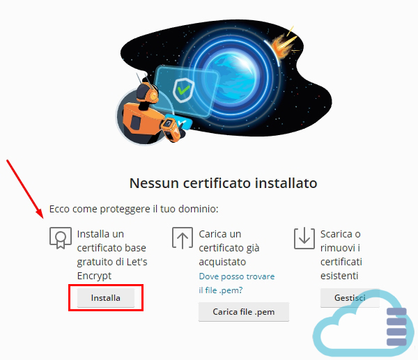 Come attivare il certificato Let's Encrypt 2